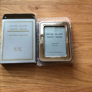 photo frame real silver hand polished & lacquer